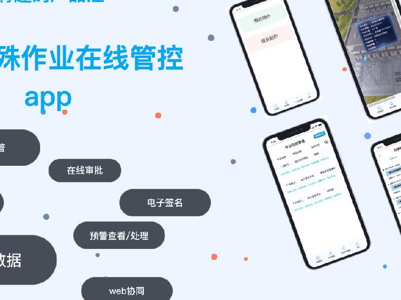 企业特殊作业在线管理app实战原型